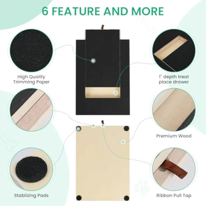 Treat-Track Dog Nail Board