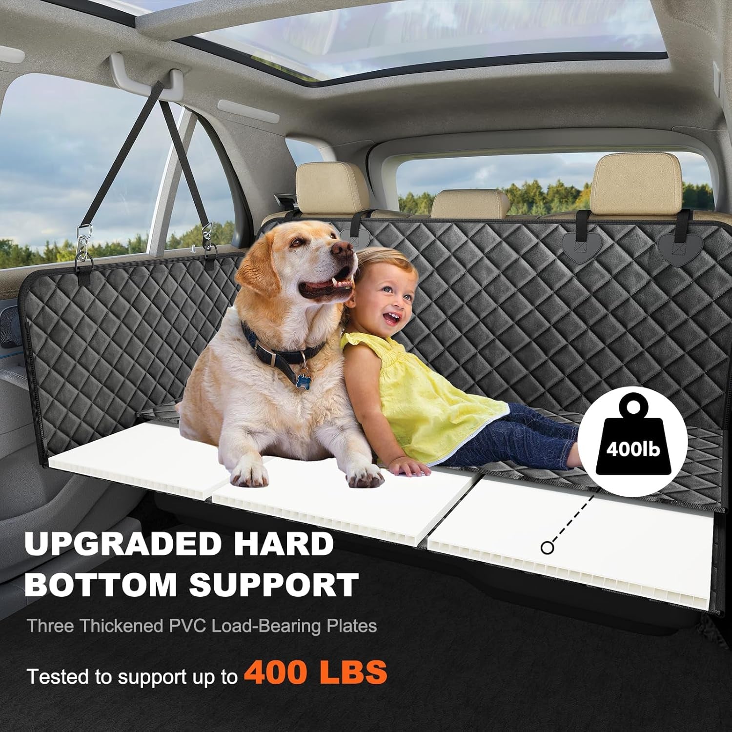 Backseat Bridge Car Cover