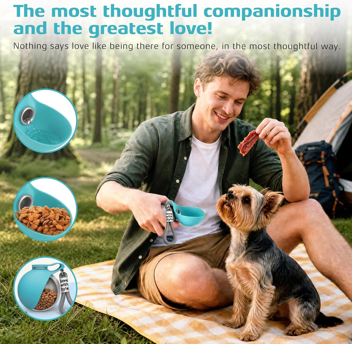 TrailSip Portable Pet Water Bottle