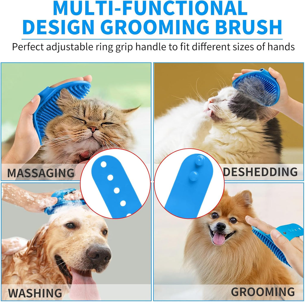 SudsyScrub Grooming Brush Set