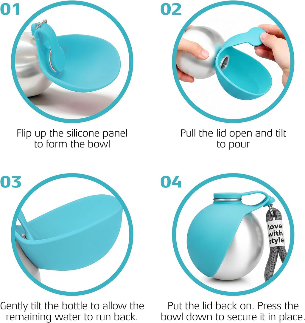 TrailSip Portable Pet Water Bottle